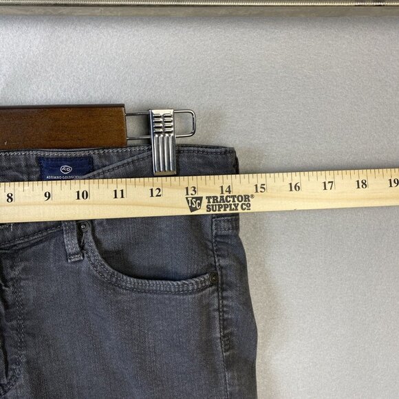 AG Adriano Goldschmied Jeans Womens 26 R Gray The Prima Cigarette Leg Skinny USA - Picture 6 of 12